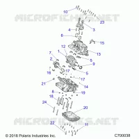 ENGINE, CRANKCASE AND KURBELWELLE