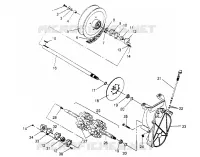 ANTRIEB ASSEMBLY  440 XCR SP X951660 (4932833283B010)