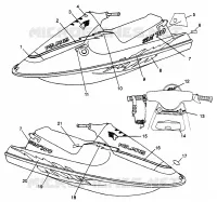 DECALS SLT 700 B974572 (4941124112A007)