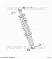 SUSPENSION, FRONT SHOCK