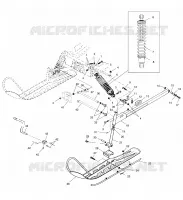 FRONT SUSPENSION AND SKI