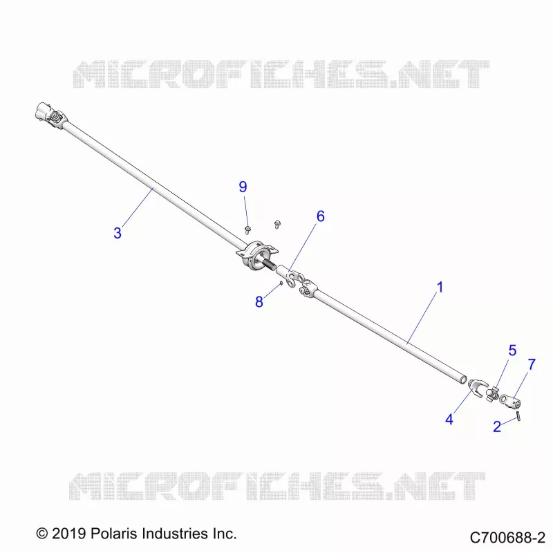 ANTRIEB, PROP SHAFT