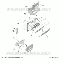 INSTRUMENTENTAFEL STORAGE