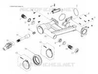 CHASSIS, REAR SWING ARM