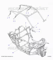 CHASSIS, CAB RAHMEN