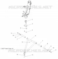 FRONT SUSPENSION AND A-ARM MOUNTING