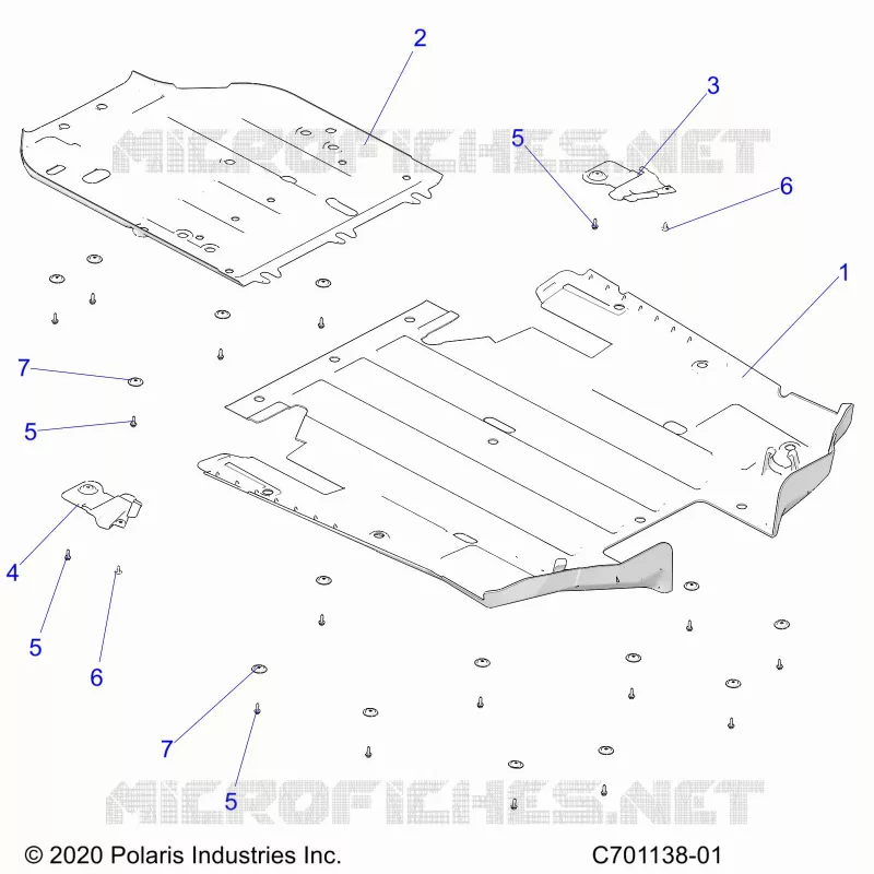 CHASSIS, SKID PLATES