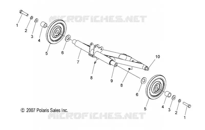 SUSPENSION, HINTER Drehmomentarm