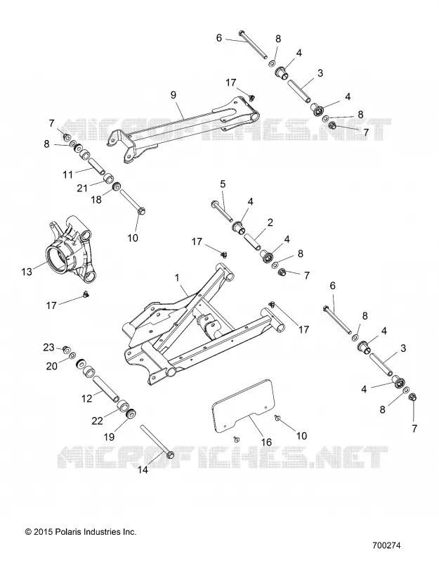 HINTERRADAUFHÃ„NGUNG CONTROL ARMS