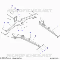 HINTERRADAUFHÃ„NGUNG CONTROL ARMS
