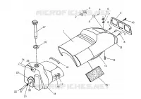 SITZ   GASBEHÄLTER ASSEMBLY