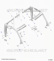 CHASSIS, CAB RAHMEN