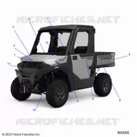 DECALSS, GRAPHIC- R23MAU57B4/B9 (900358)