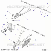 FRONT SUSPENSION CONTROL ARMS