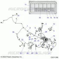 ELEKTRIC, MAIN WIRE HARNESS
