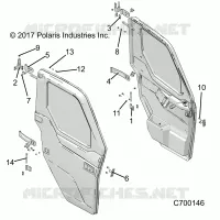 DOORS, FRONT, FULL, MOUNTING
