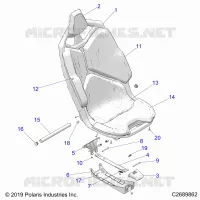 SITZ ASM.- Z24RAE92AG/BG (C2689862)