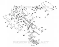 HINTER CAB   SITZ XPLORER 400L W969140 (4935983598A006)