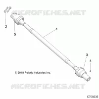 ANTRIEB, REAR PROP SHAFT