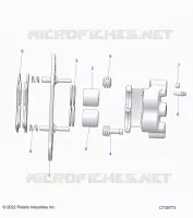 BRAKES, HINTERSATTELS