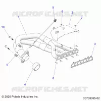 ENGINE, ABGASSYSTEM, HEADPIPE AND RELATED