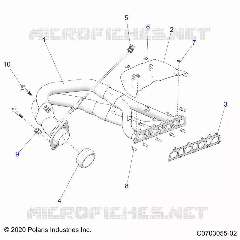 ENGINE, ABGASSYSTEM, HEADPIPE AND RELATED
