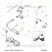 KRAFTSTOFFSYSTEM, RAIL, LINES AND THROTTLE BODY