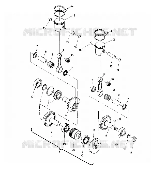 KOLBEN AND KURBELWELLE LTR (4914141414036A)