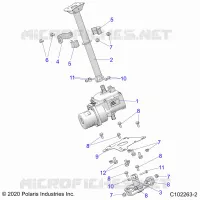 STEERING, LENKSÃ¤ULE ASM.