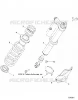 SUSPENSION, FEDER MOUNTING