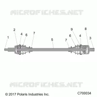 ANTRIEB, FRONT HALF SHAFT