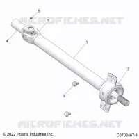 ANTRIEB, PROP SHAFT,MID, BEARING
