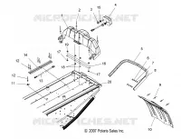 CHASSIS, REAR BUMPER, SNOW FLAP AND RÜCKLICHT
