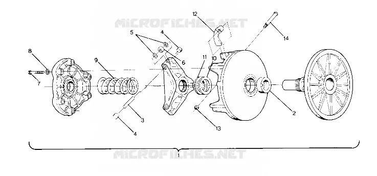 Antriebskupplung LTR/STARTRAK (4914141414017A)