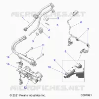 KRAFTSTOFFSYSTEM, RAIL, LINES AND THROTTLE BODY
