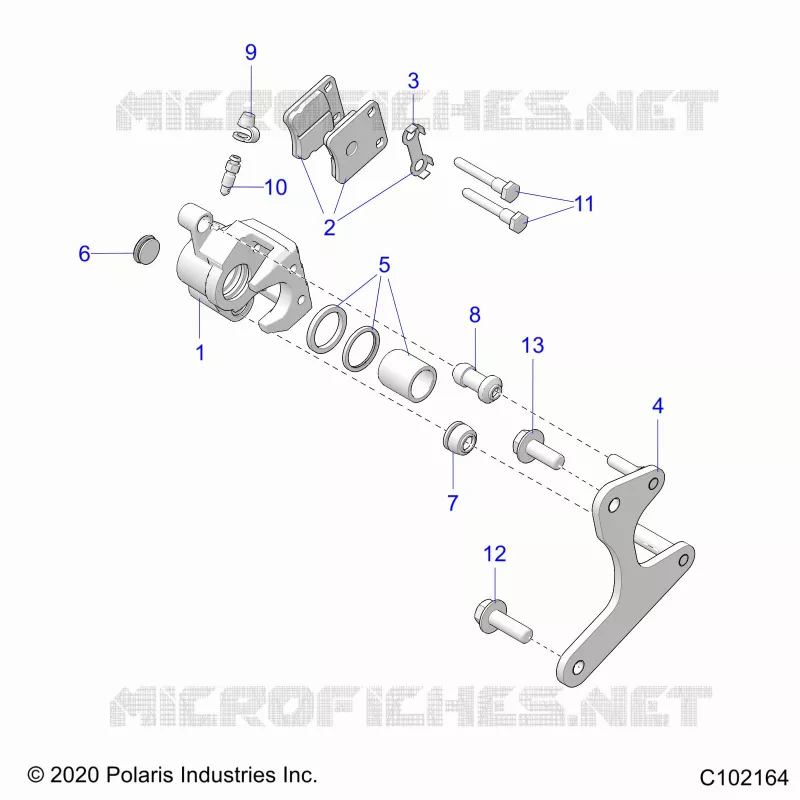 BRAKES, BREMSZANGE HINTEN