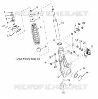 FRONT SUSPENSION STREBE