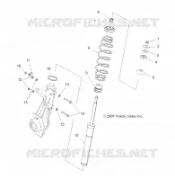 FRONT SUSPENSION STREBE