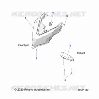ELEKTRIC, HEADLIGHT AND TAILLIGHT