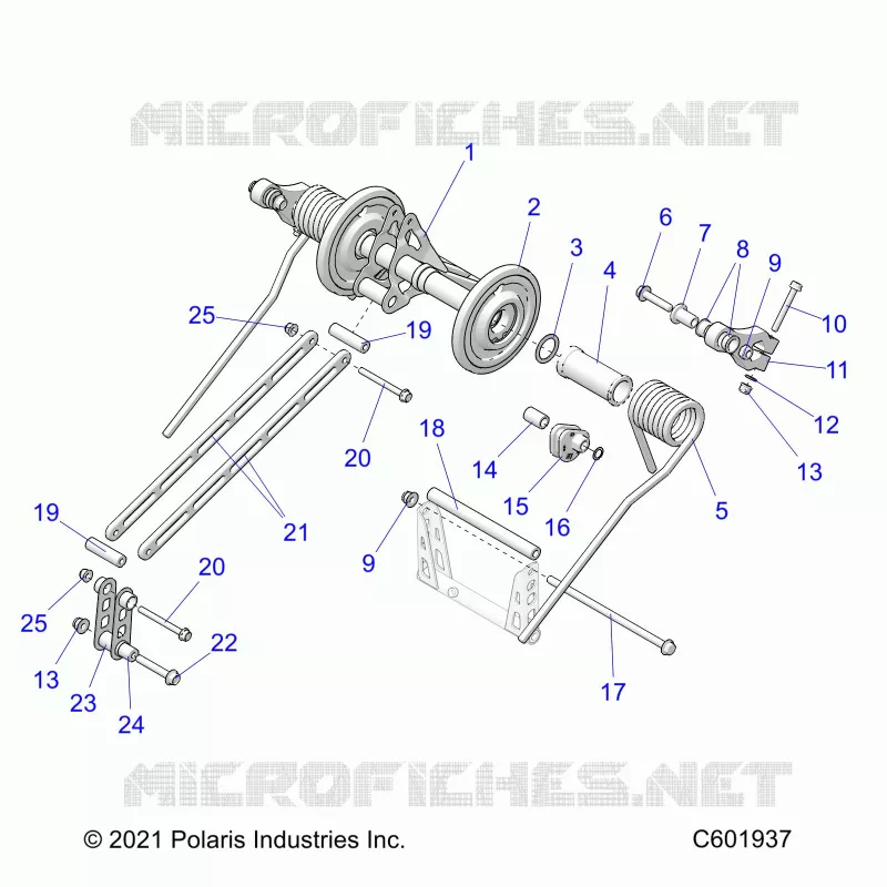 SUSPENSION, HINTER DREHMOMENTARM