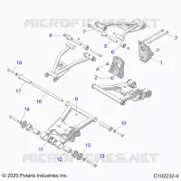HINTERRADAUFHÃ„NGUNG CONTROL ARM, MOUNTING