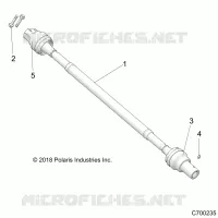 ANTRIEB, REAR PROP SHAFT