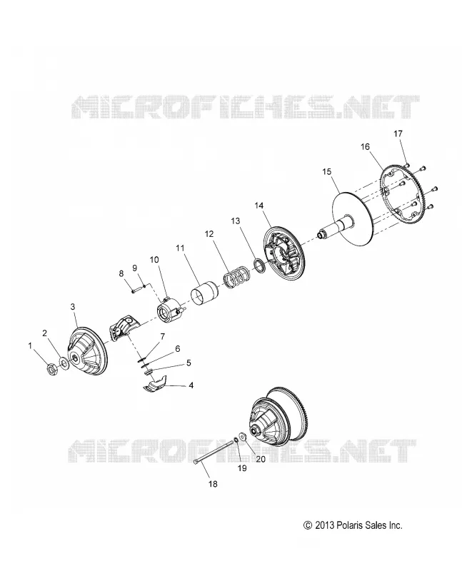 ANTRIEB, CLUTCH, PRIMARY