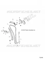 CAM CHAIN AND TENSIONER