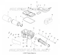 MOTOR, LUFTEINLASS SYSTEM