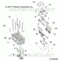 ENGINE, ZYLINDERKOPF AND VALVES