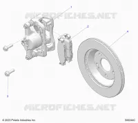 BRAKES, BREMSZANGE VORNE