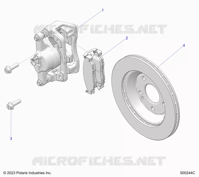 BRAKES, BREMSZANGE VORNE