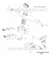 UPPER LENKEN   HANDLEBAR ASM.