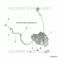 DRIVE TRAIN, FRONT GEARCASE MOUNTING